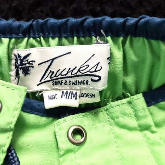 Trunks Surf And Swim Co Mens Swim Trunks Multi-Color Size Medium Pockets - Picture 6 of 12